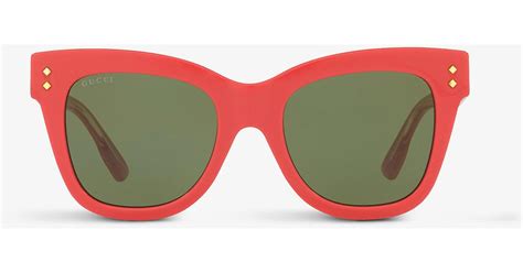 gucci sunglasses transparent background side profile|gucci cat eye sunglasses pink.